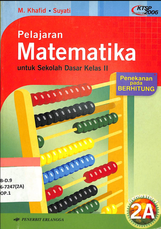 Pelajaran Matematika : Penekanan Pada Berhitung 
