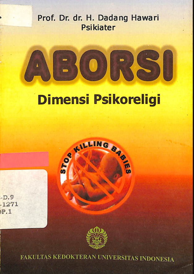 Aborsi : Dimensi Psikoreligi